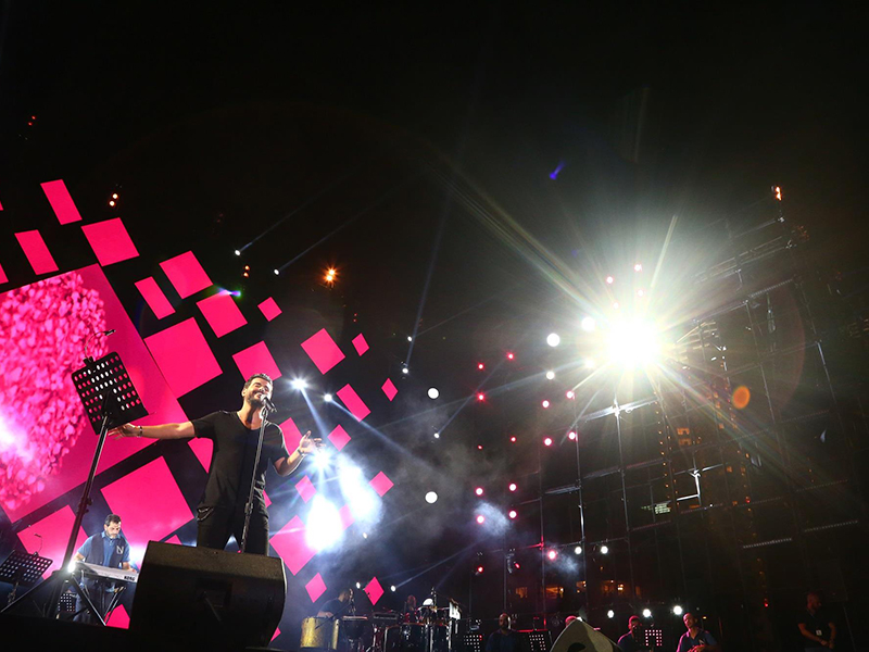 ناصيف زيتون في "أعياد بيروت": معجبون من كل الأراضي اللبنانية بحفل ناجح